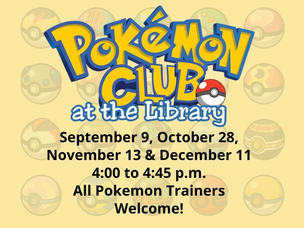 2025 Fall Pokemon Club