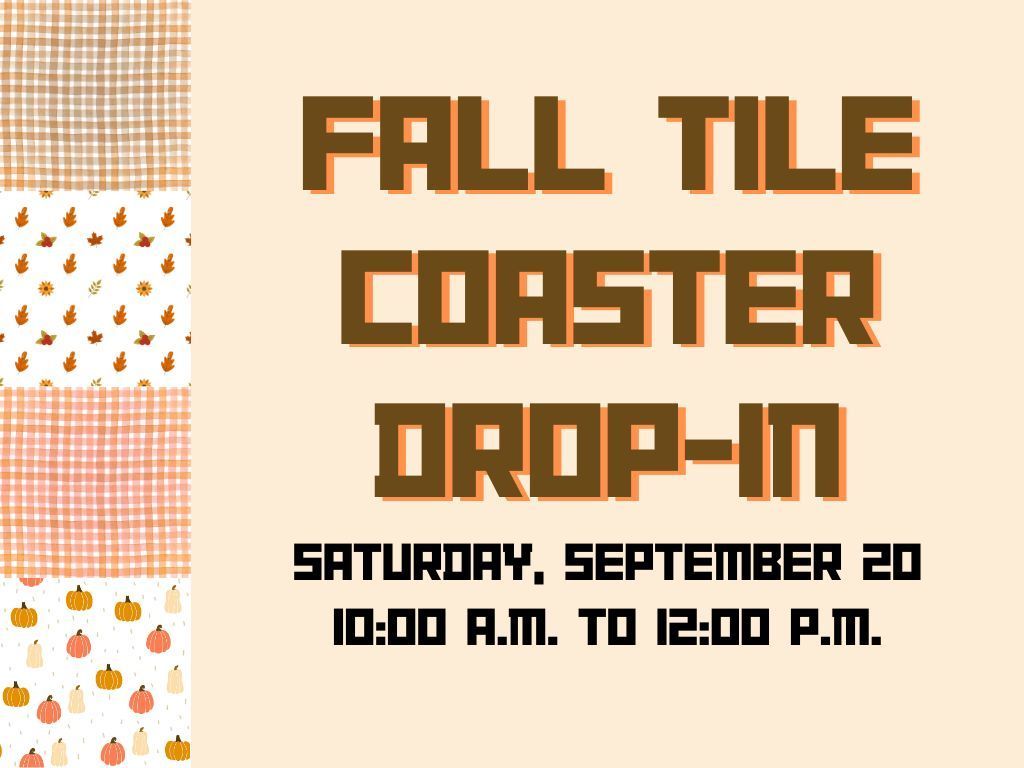 Tile Coaster Drop-in