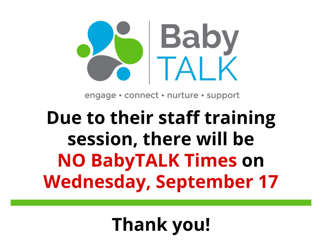 BabyTALK Canceled 9/17