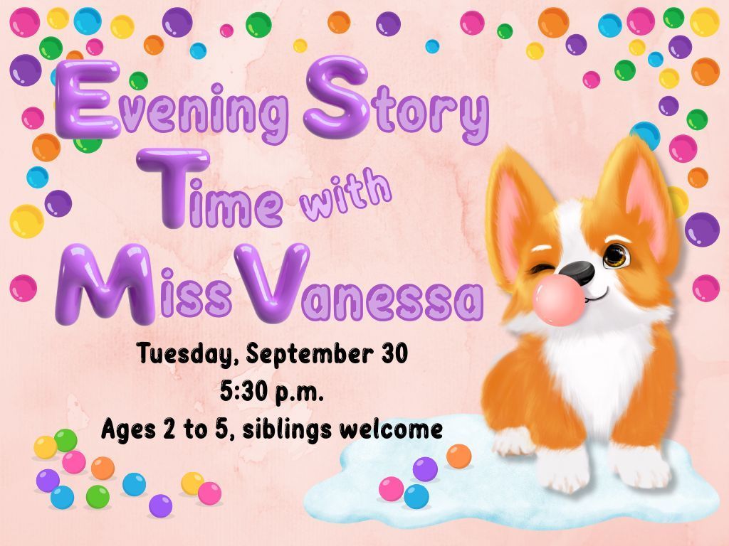 Evening Story Time Sept 30