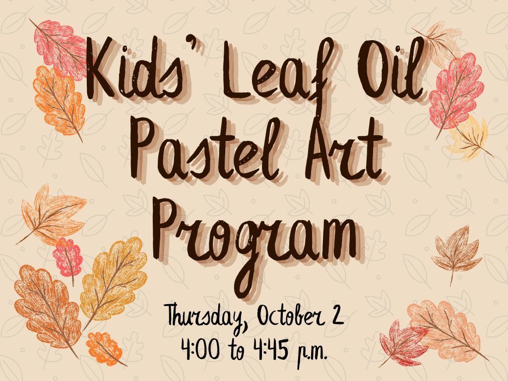 Kids Oil Pastel Leaf Prog