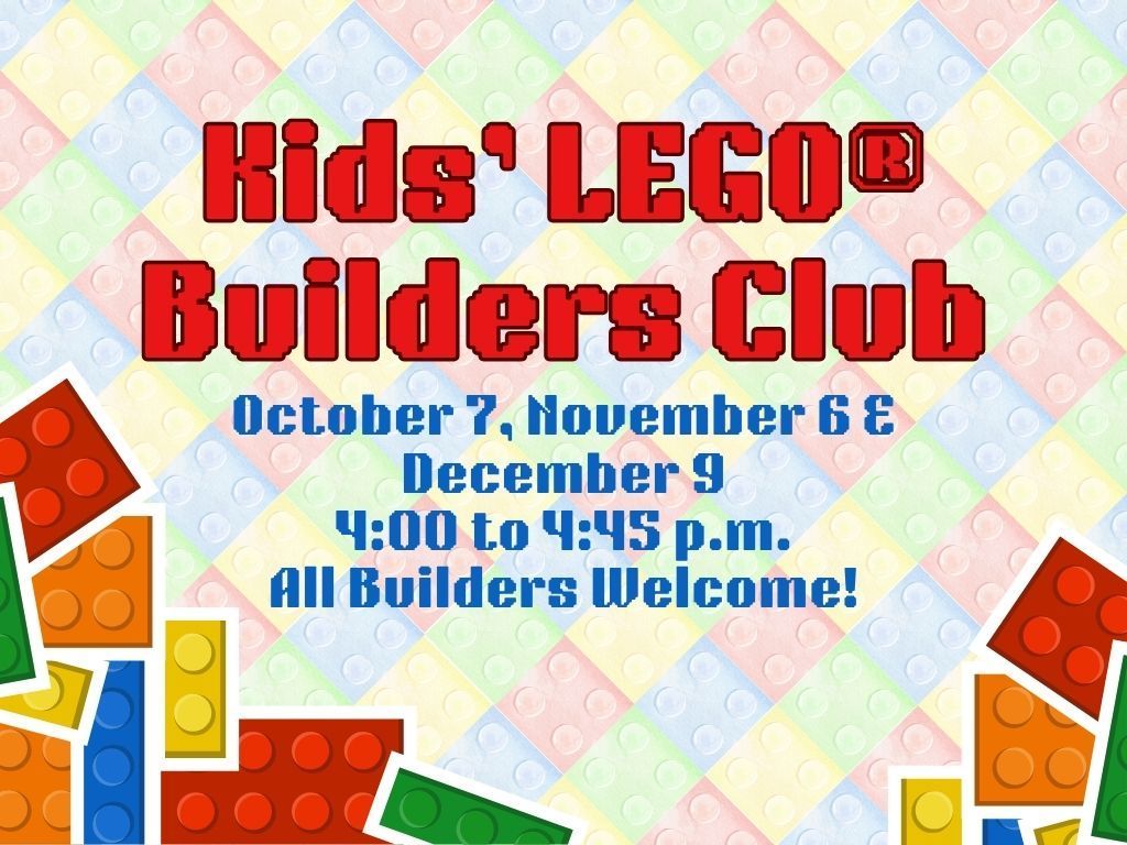 Lego Club Oct 7