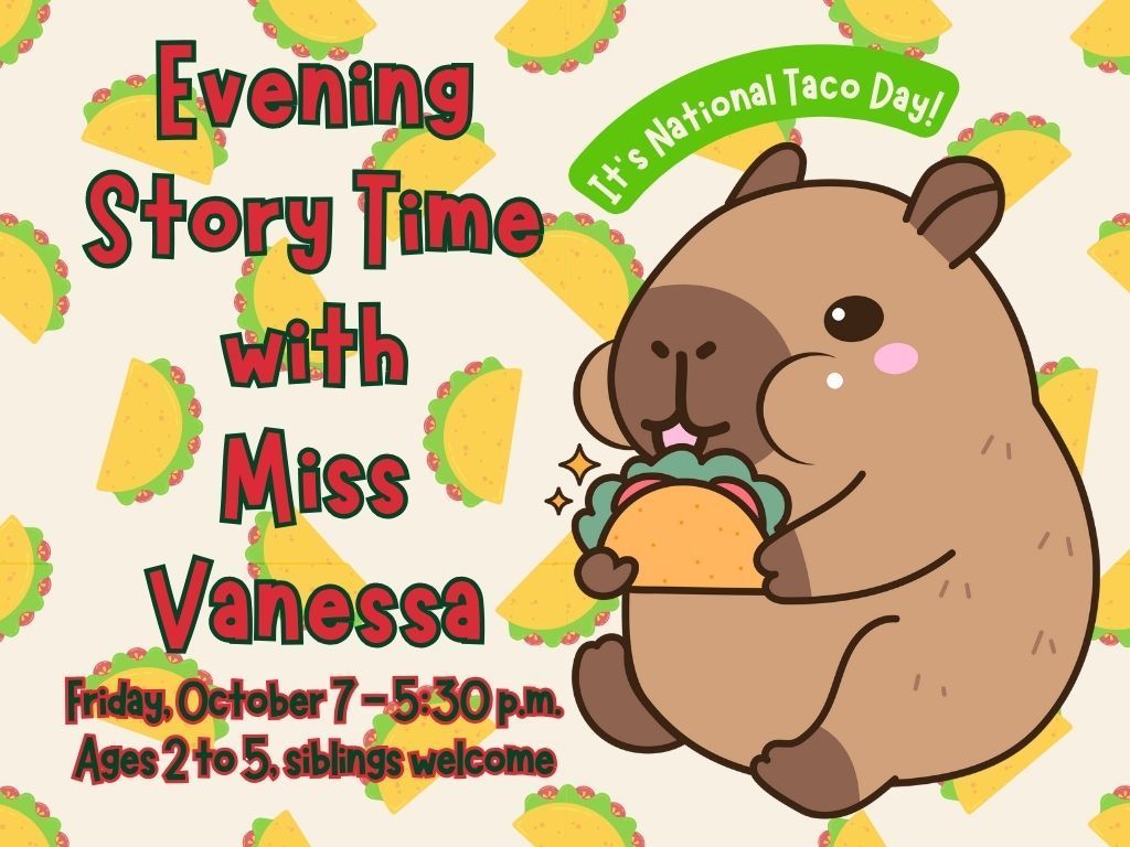 Evening Story Time Oct 7
