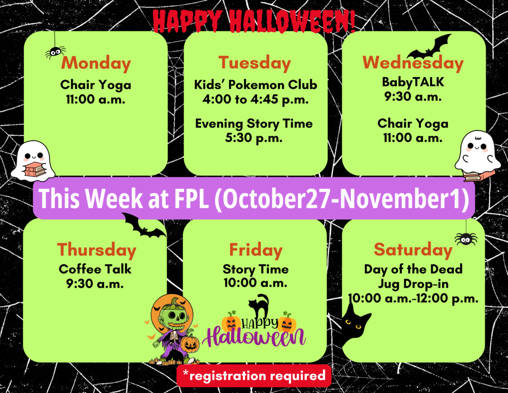 Facebook Calendar Oct 27-31