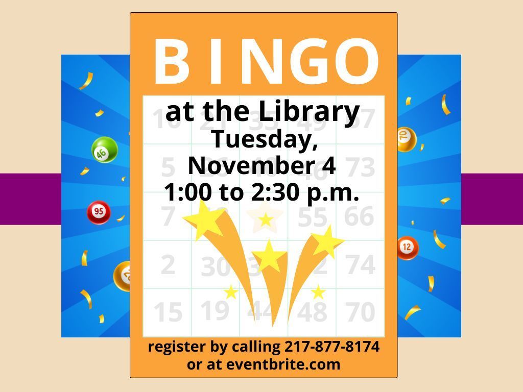 Bingo Nov 4 2025