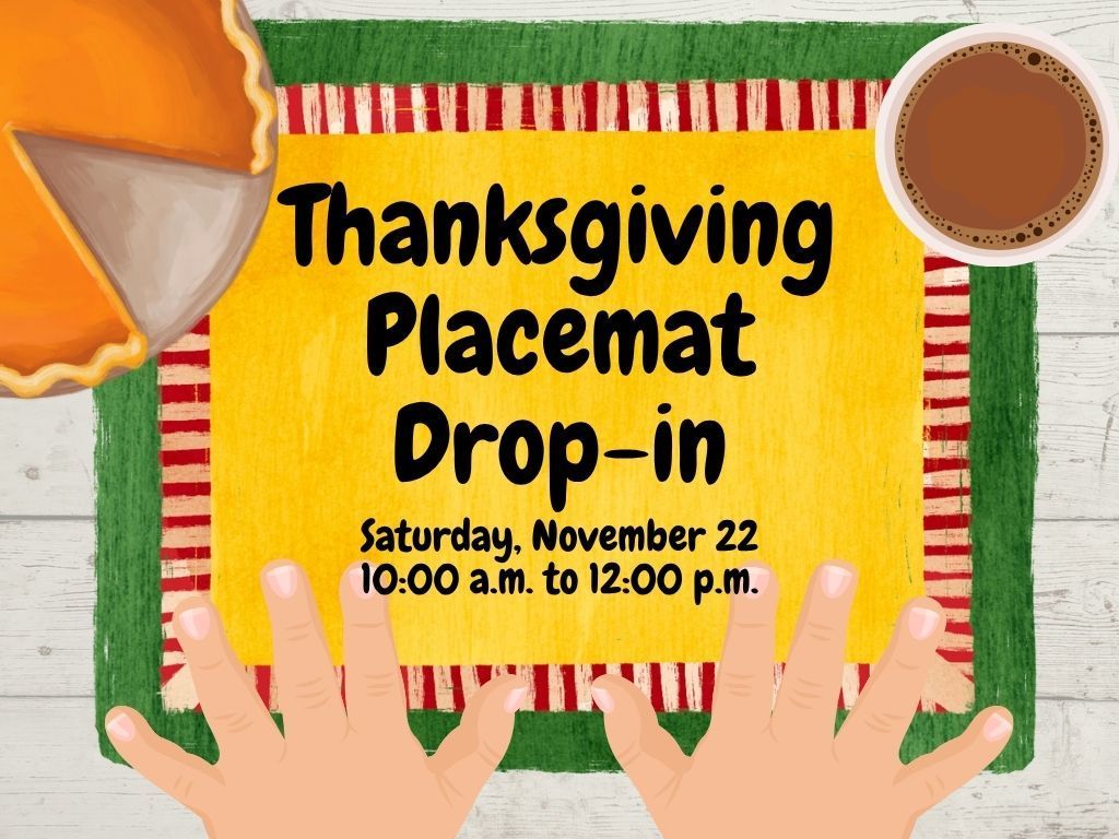 Placemat Dropin Nov 22
