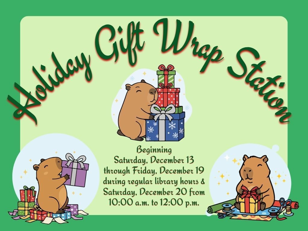 Gift Wrap Station 2025