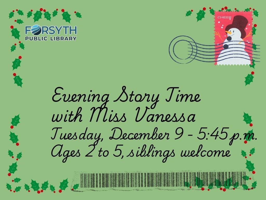 Evening Story Time Dec 9