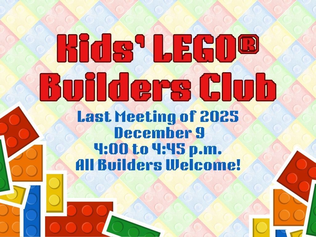 Lego Club Dec 9