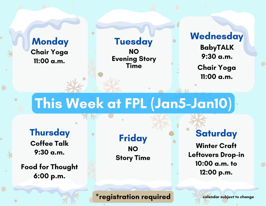 Facebook Calendar Jan 5-10