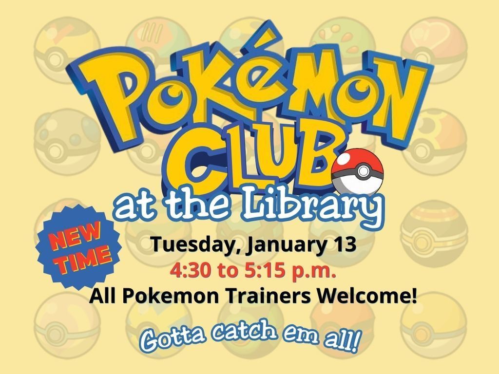 Pokemon Club Jan 13