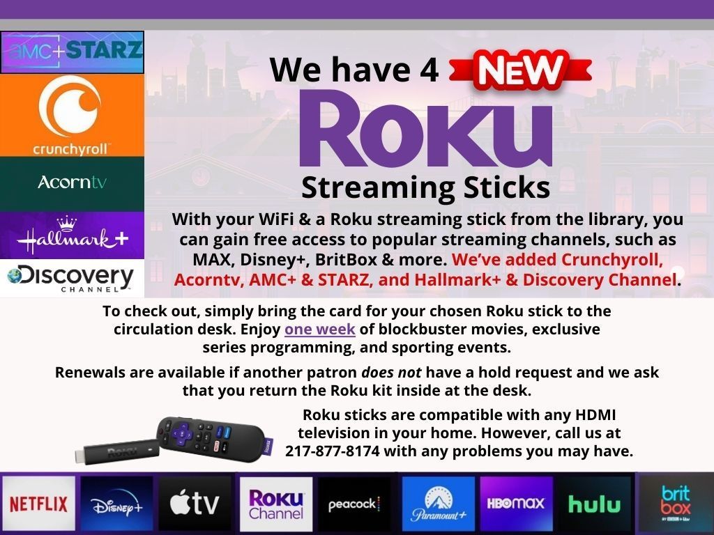 New Roku Sticks