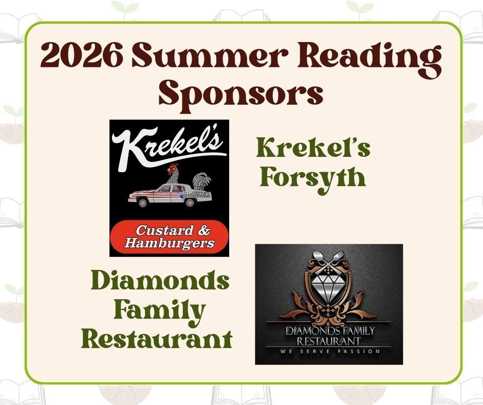 Summer Reading Sponsors