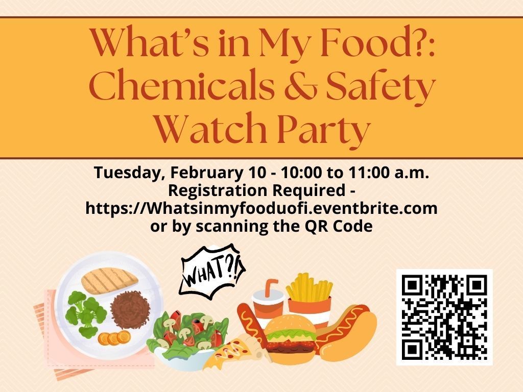What's in my Food? Feb 10