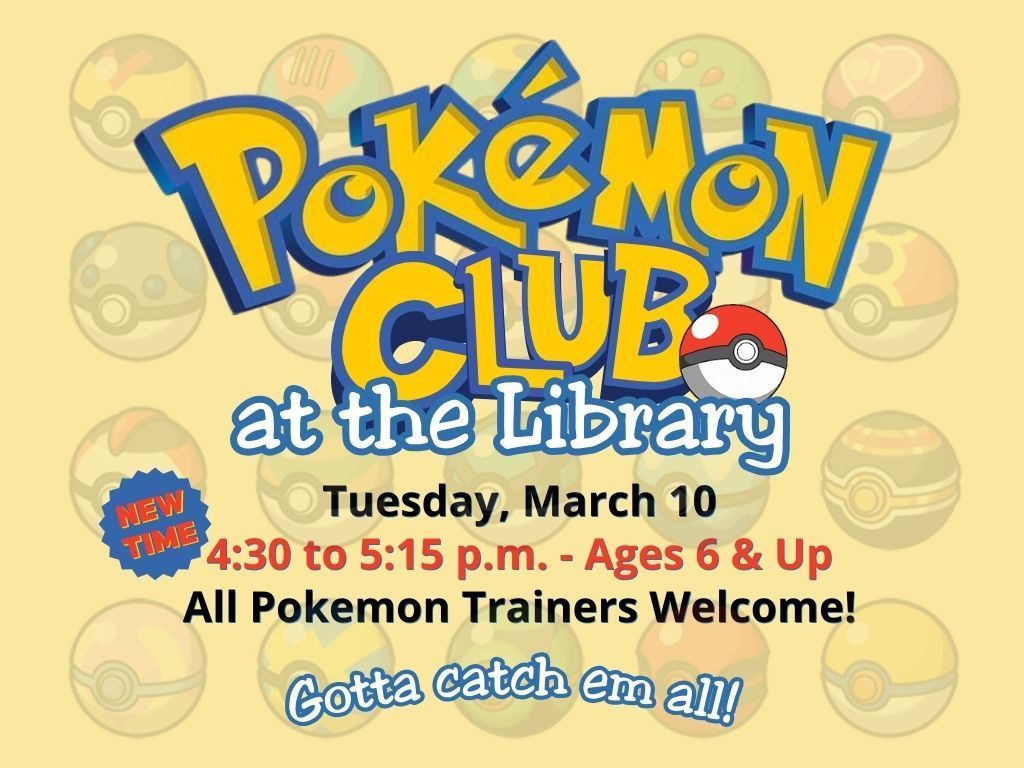 Pokemon Club Mar 10