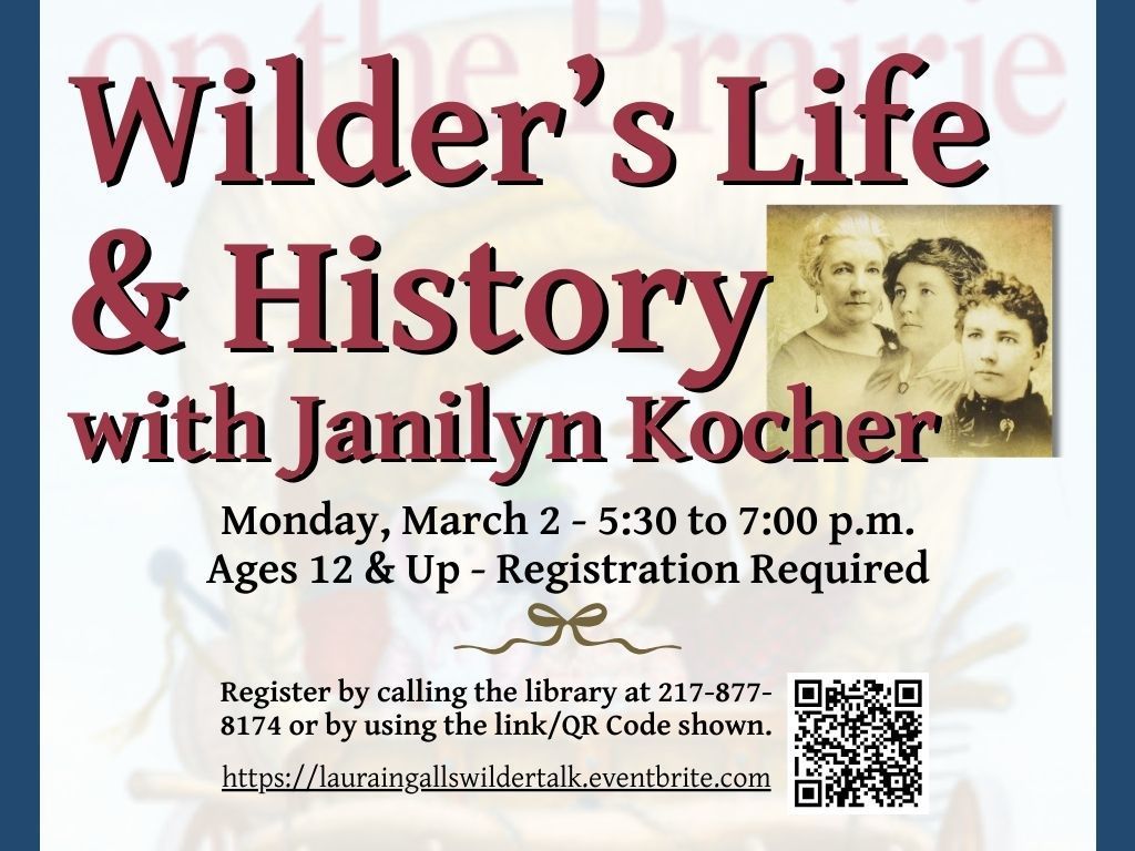 Laura Ingalls Wilder Mar 2