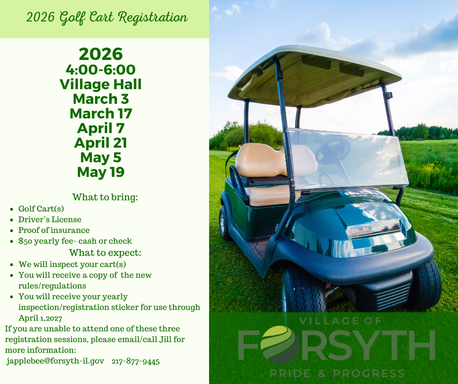 golf cart registration