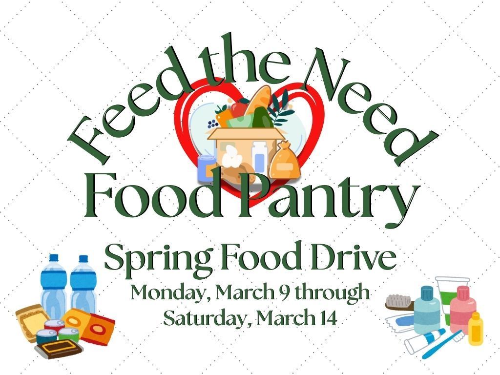 Food Drive Mar 9 to 14