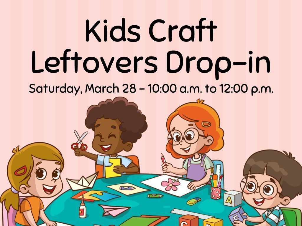 Kids Leftover Dropin Mar 28