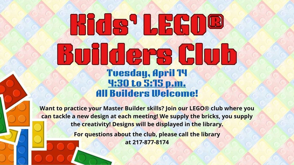 Lego Club Apr 14