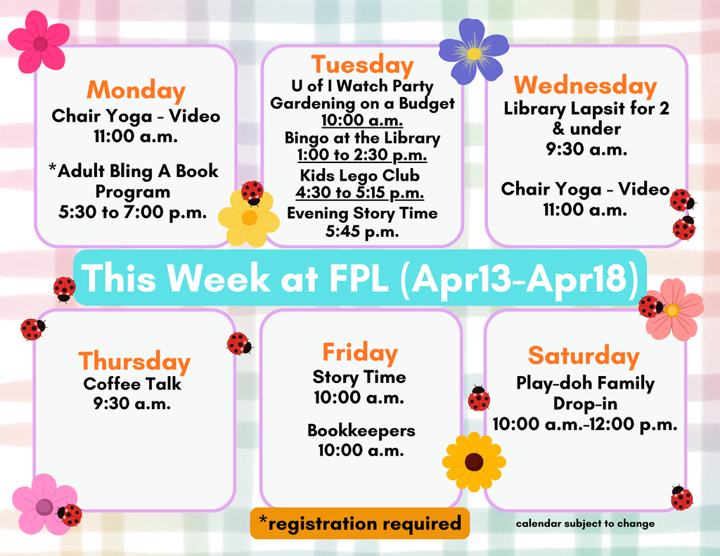 2026 April Wkly Calendar 2