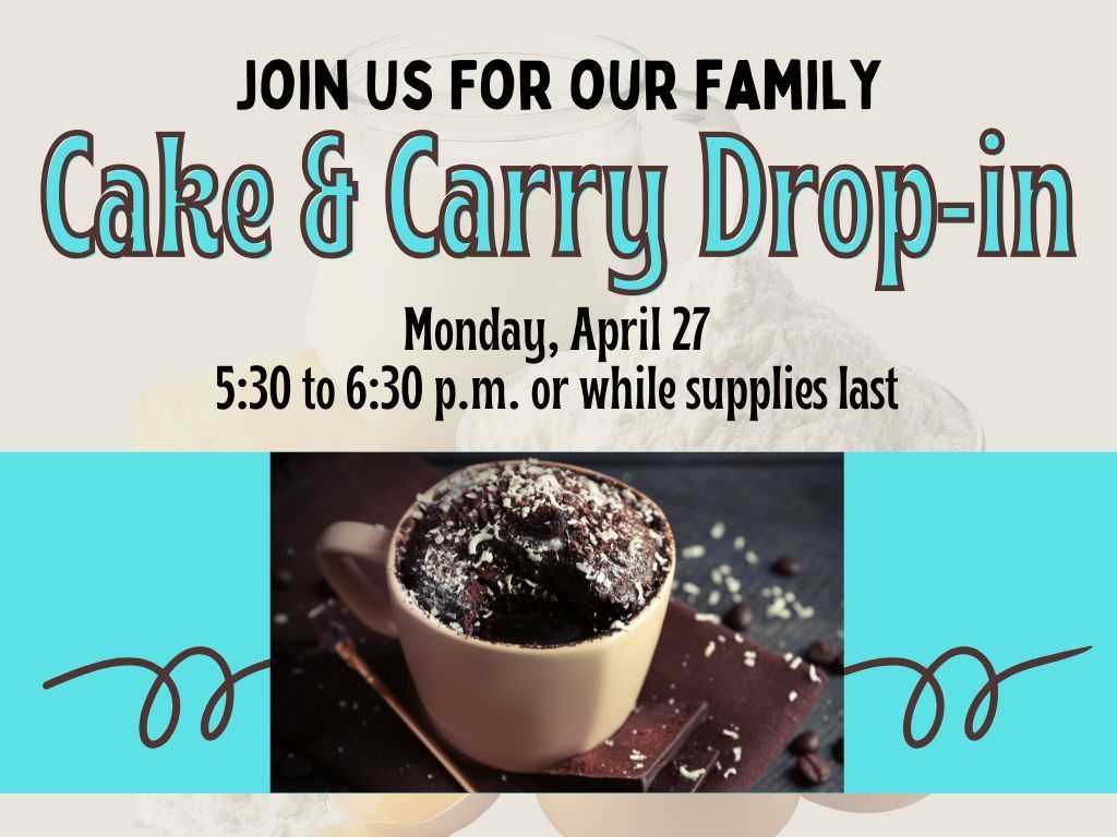 Cake & Carry Dropin Apr 27