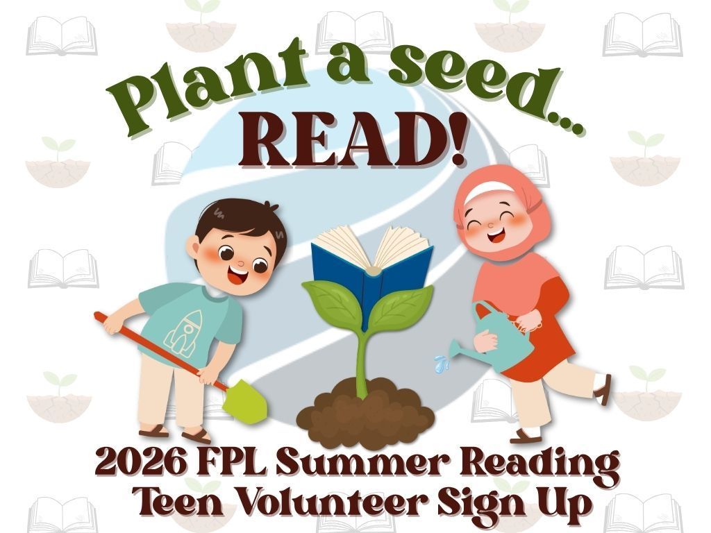 Summer Reading Teen Volunteer Logo