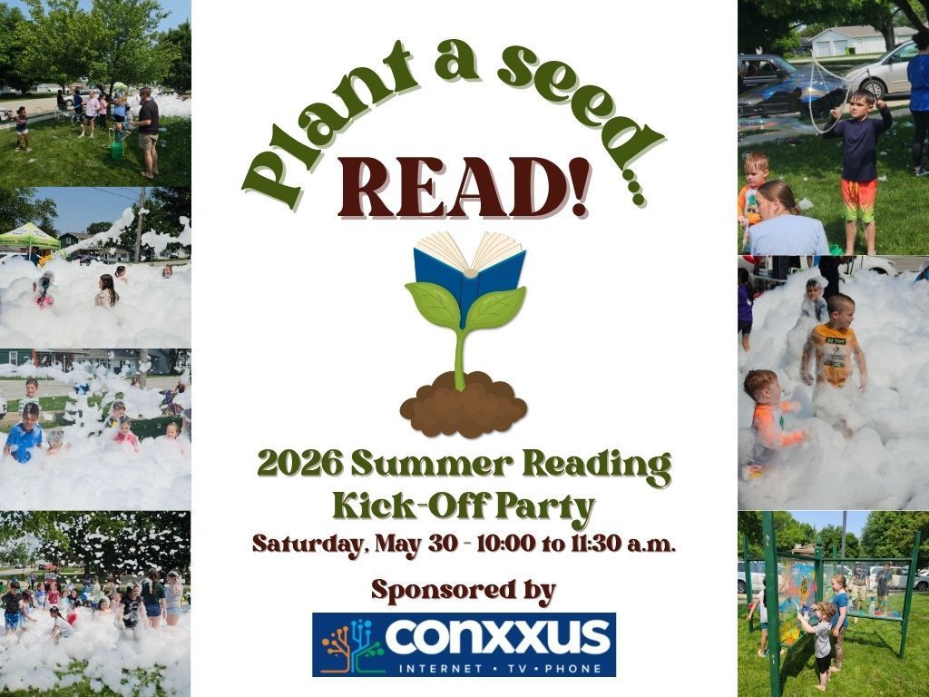 Summer Reading Kick-off May 30