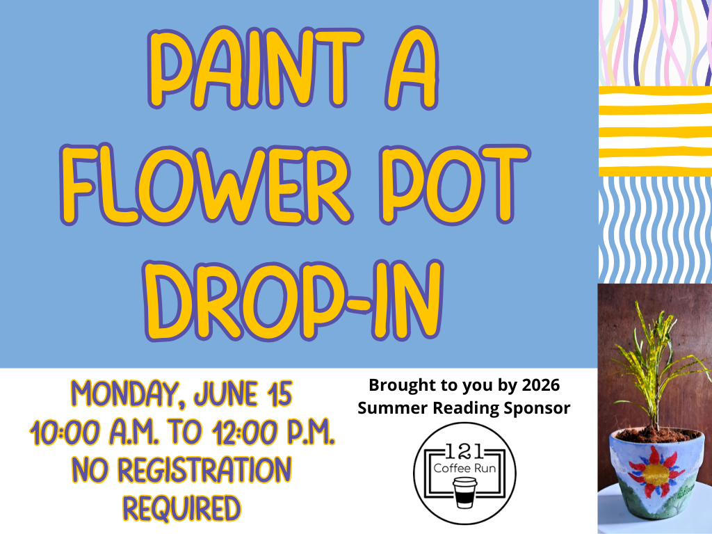 Paint a Flower Pot June 15