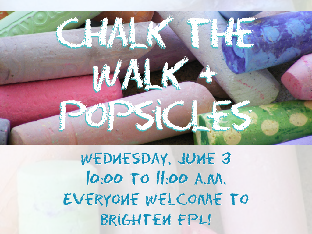 Chalk the Walk June 3