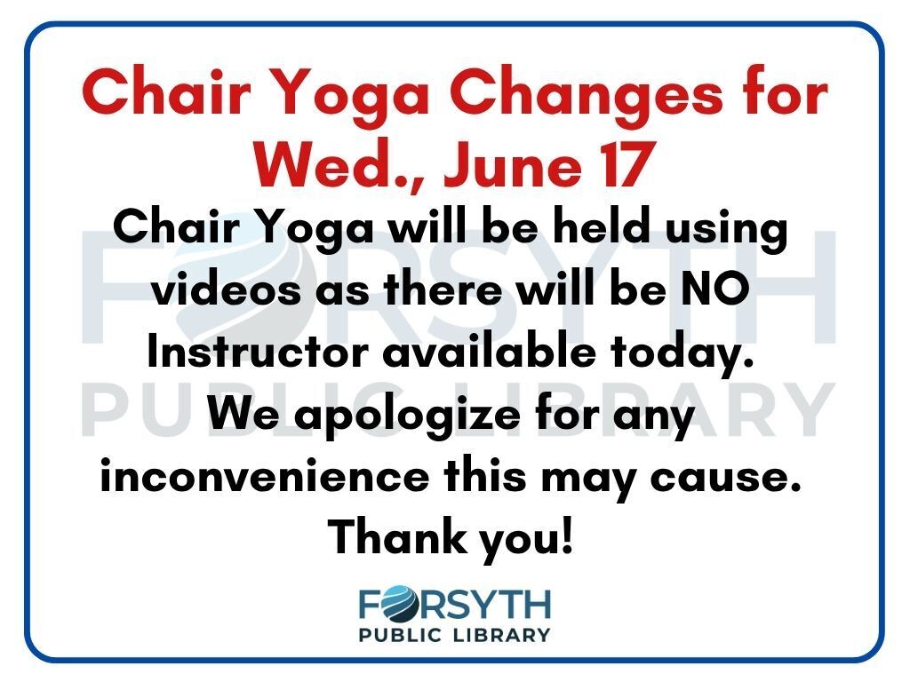 Chair Yoga June 17