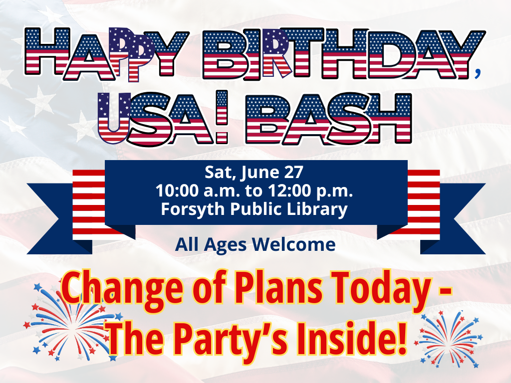 BDay Bash Change June 27