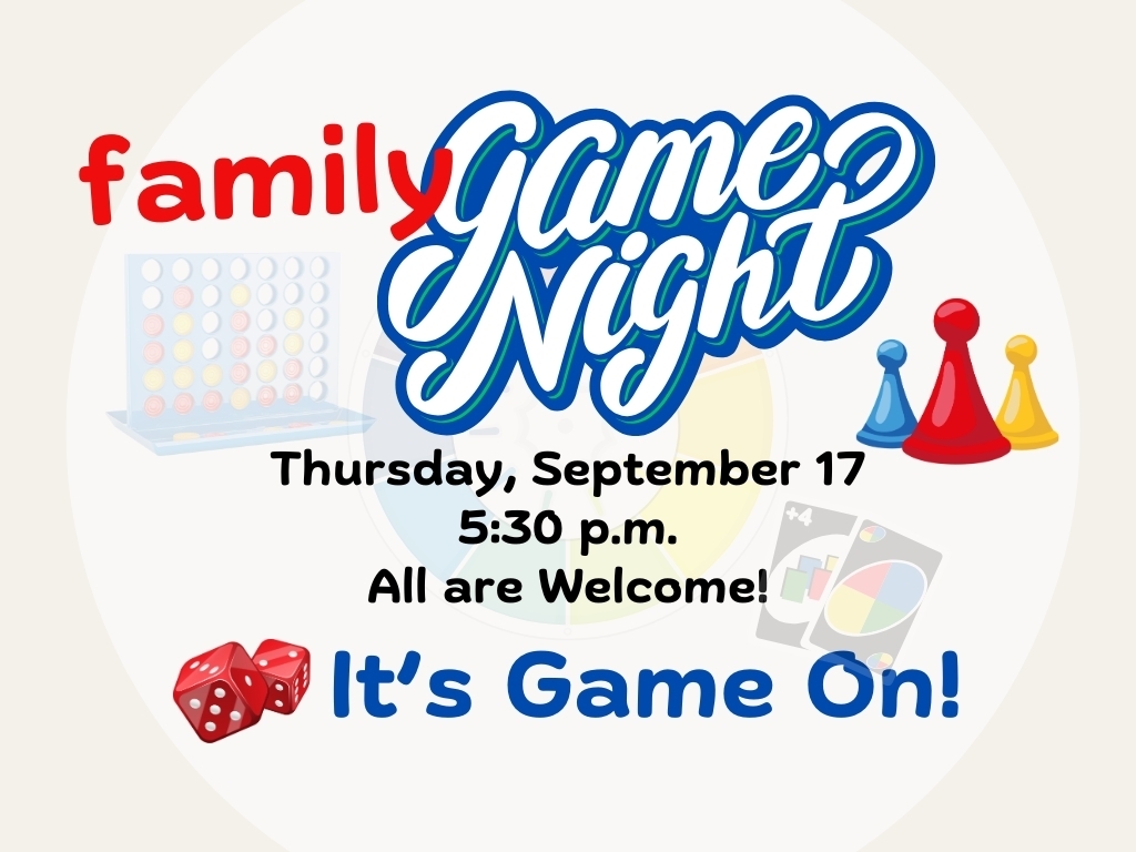 Family Game Night Sept 17