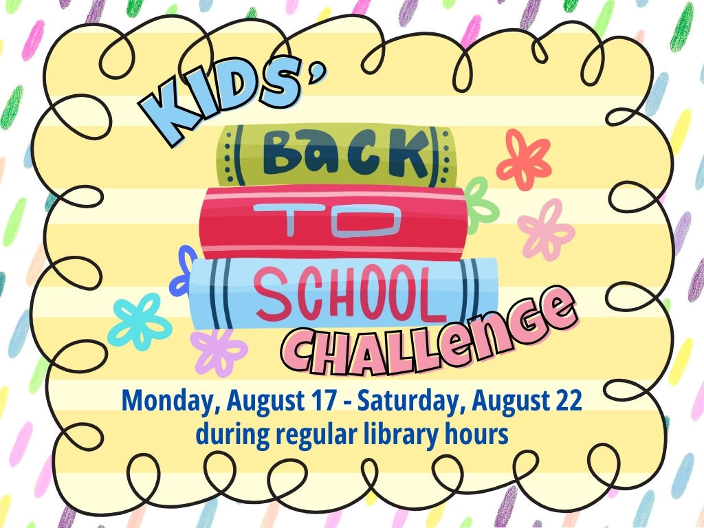 Back to School Challenge