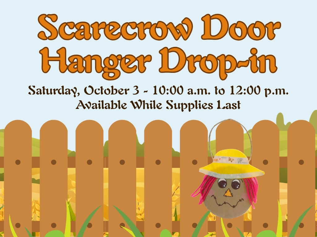 Scarecrow Door Hanger Oct 3