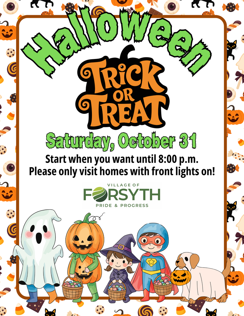 Forsyth Halloween hours
