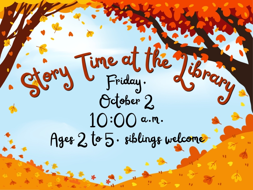 Story Time Oct 2