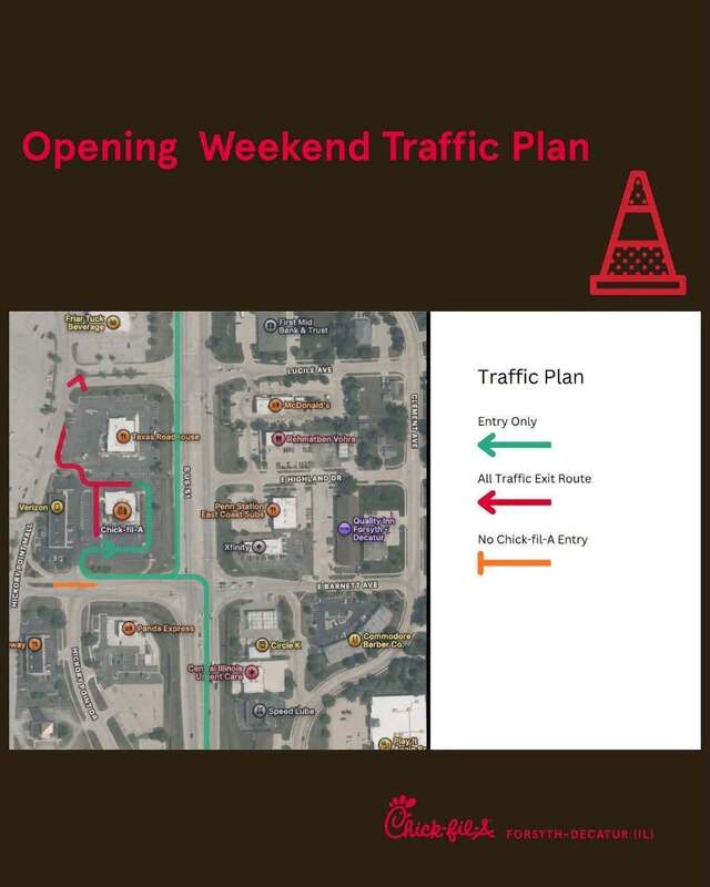 Chick-fil-A Traffic Map