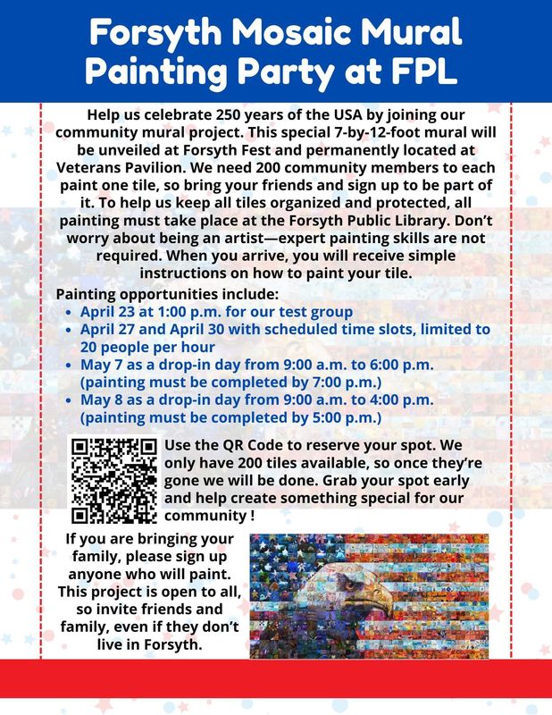 Mosaic Mural Painting Party