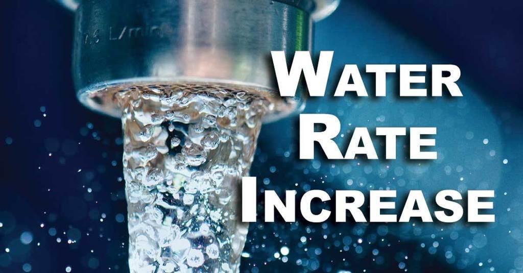 Water Rate Increase