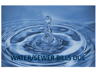 water bills due