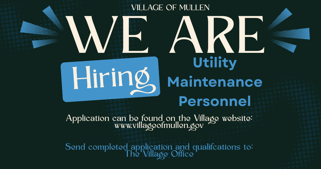 Maintenance Worker Post