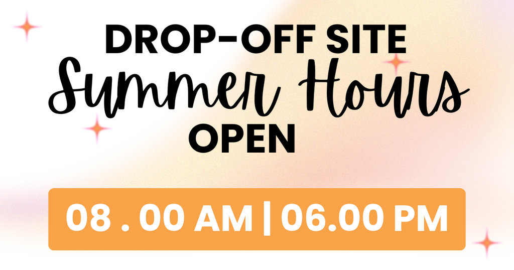 drop off Site hours graphic