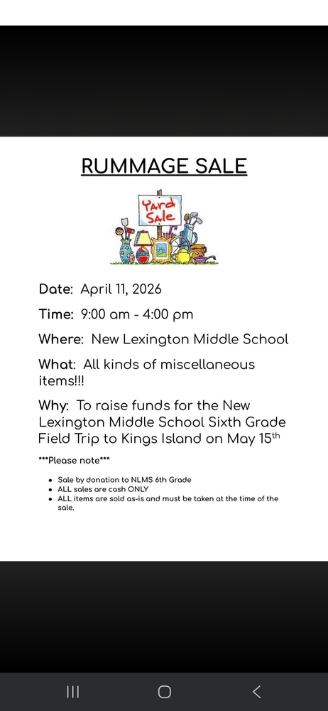 2026 Rummage Sale