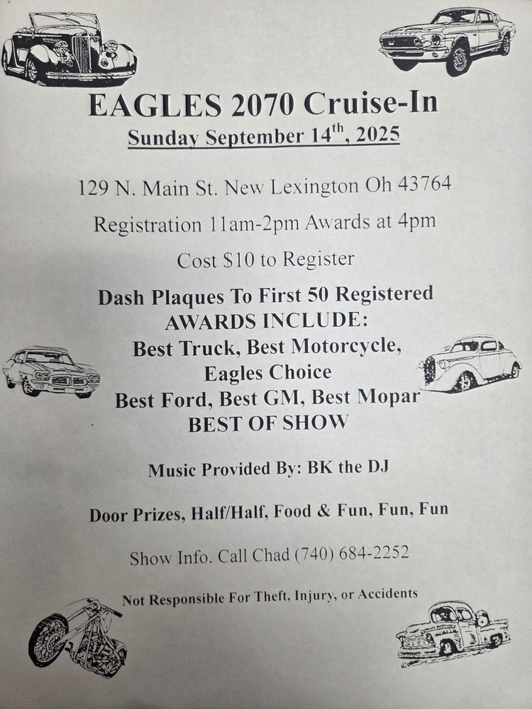 Eagles 2070 Cruise-In