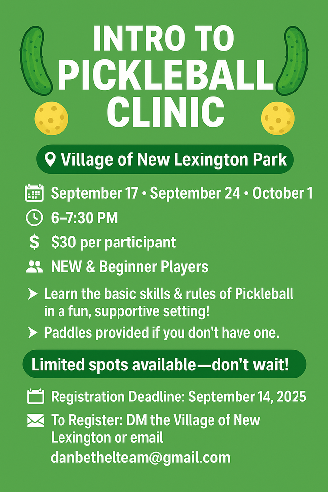 Pickleball Clinic !