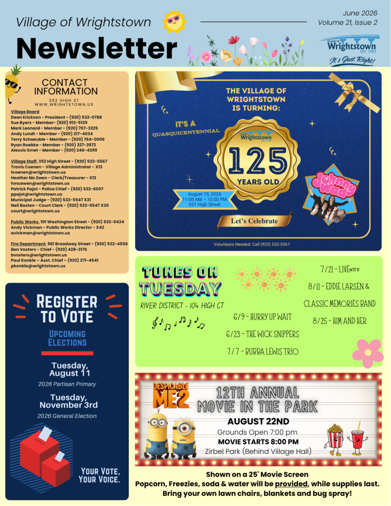 Summer Newsletter Cover