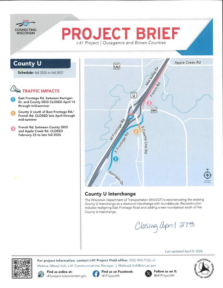 I-41 update