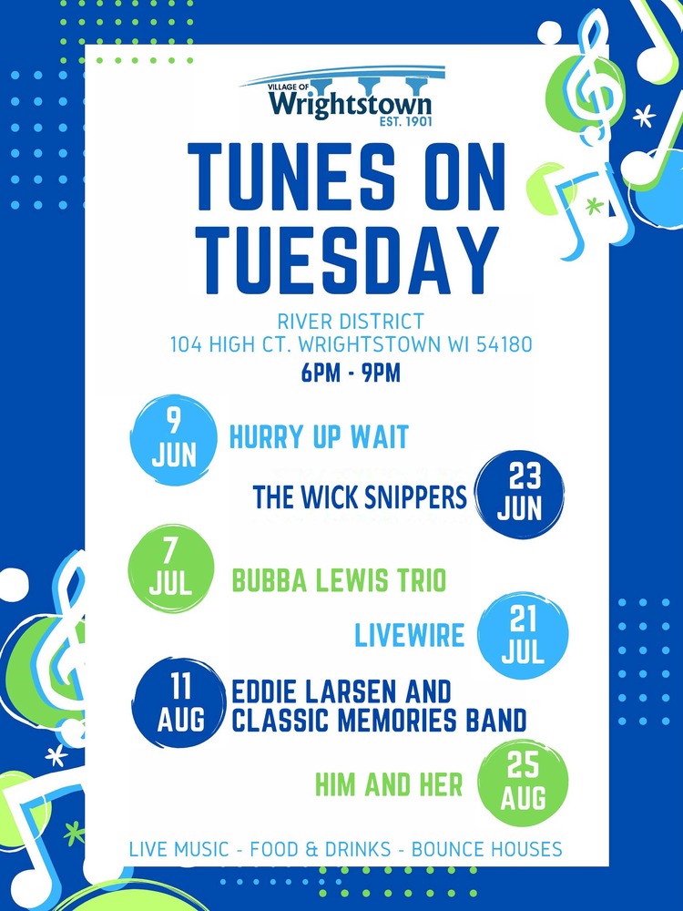 Tunes on Tuesday 2026