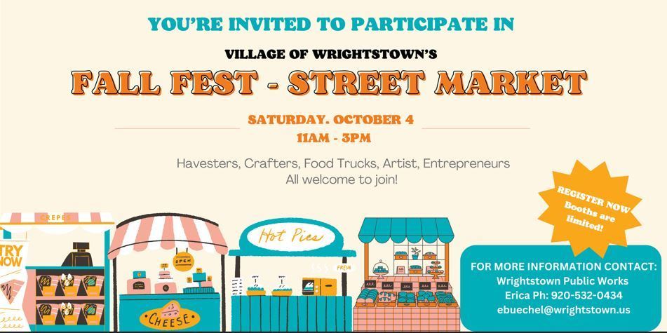 Fall Fest - Street Market Invite 2025